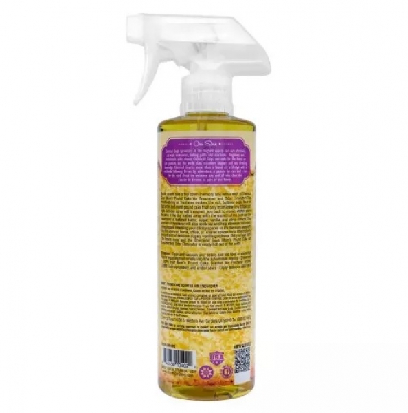 Duftspray Rüherkuchen Mom’s Pound Cake Scent 473ml hinten diehalle3.0 dershop3.0